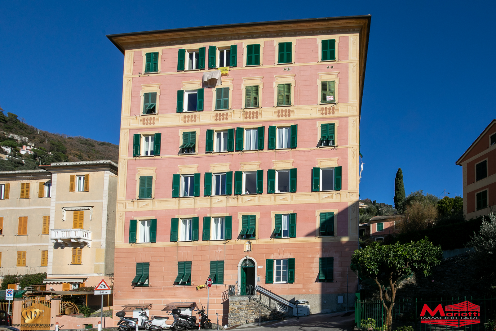 Camogli – C.so Mazzini vani 6 mq. 80